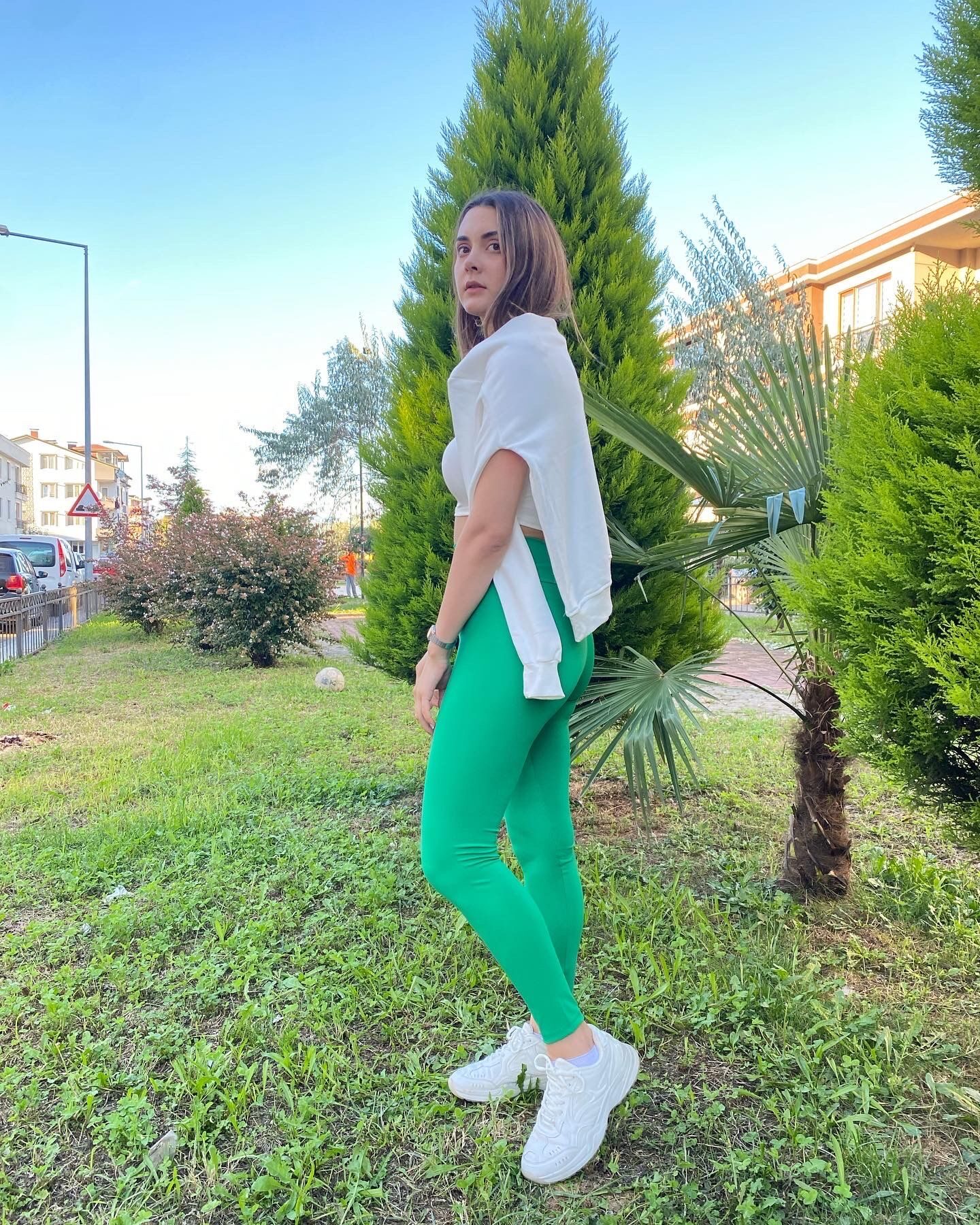 Yeşil NanoFit Korse Etkili Tayt - Görsel 2