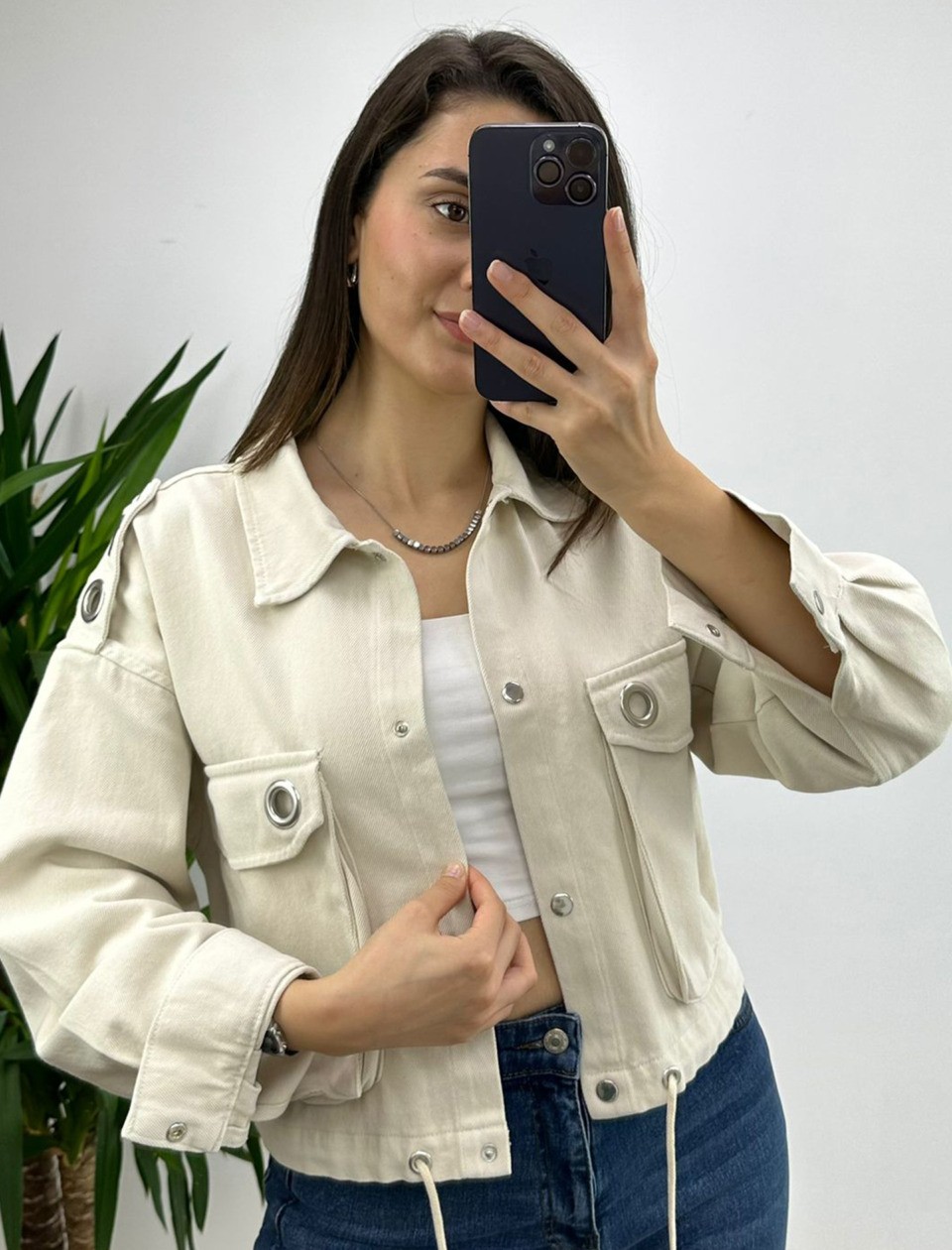 Taş Gabardin Ceket