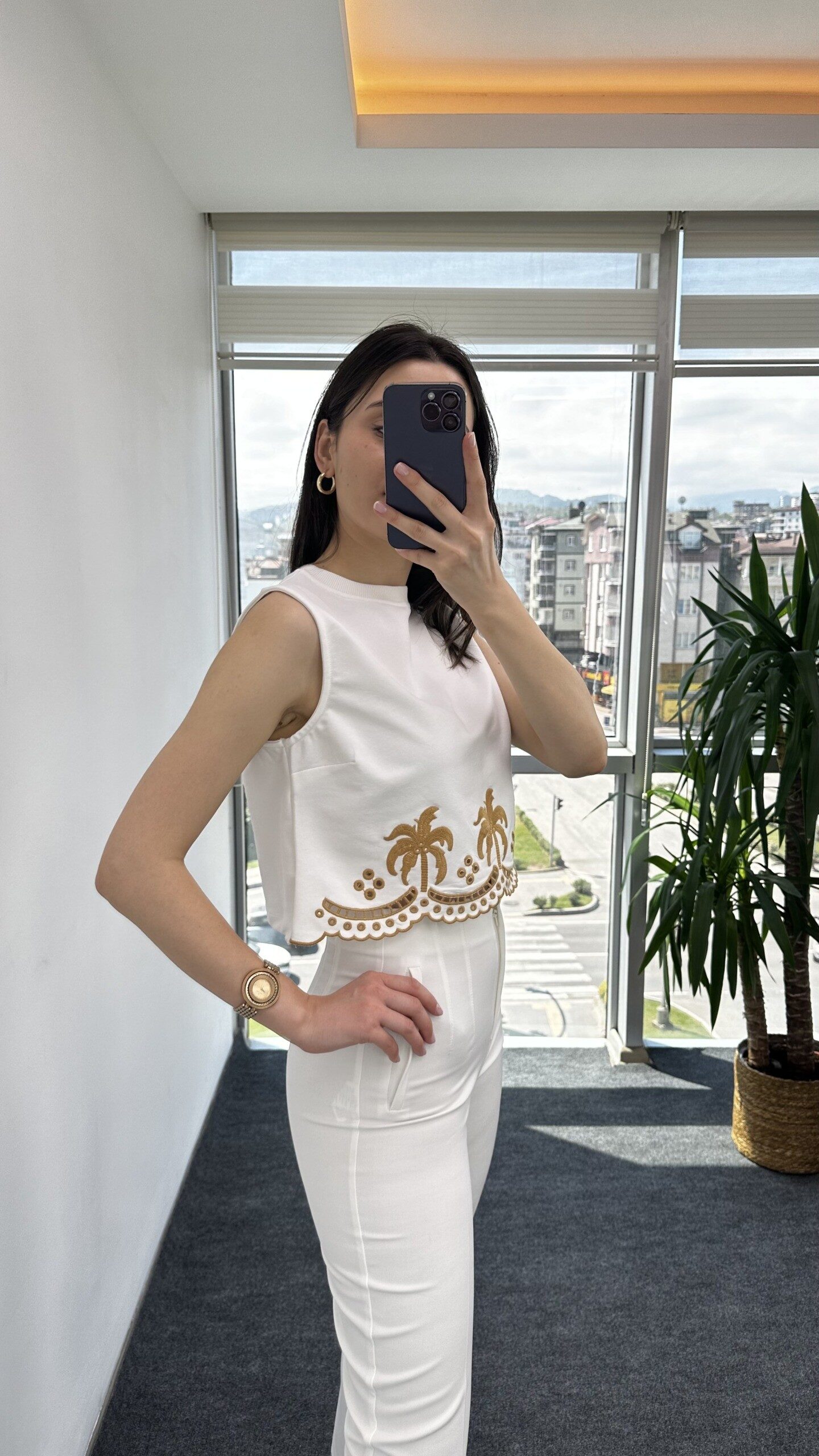 Güpür Detay Premium Bluz - Görsel 3