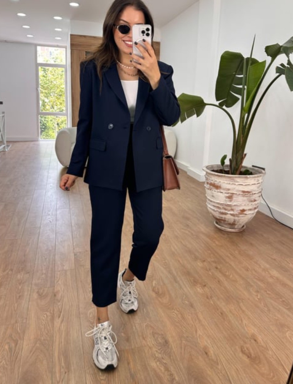 Lacivert Double Premium Ceket Takım